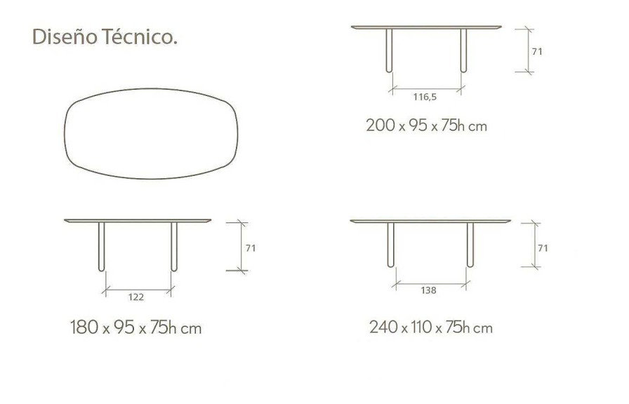 Comedor Dismobel Mesas Fijas Grandes | Mesa De Comedor Maeda