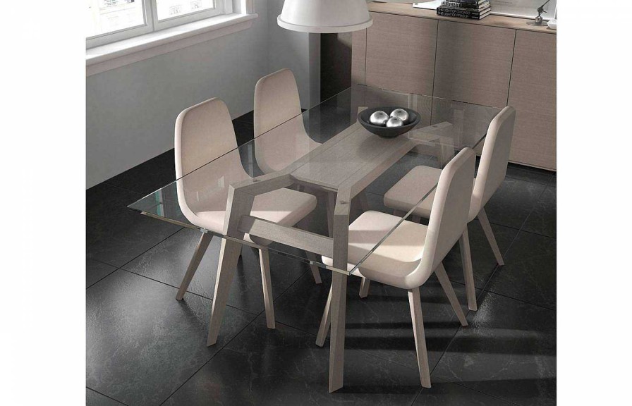 Comedor Dismobel Mesas Extensibles Rectangulares | Mesa Comedor Fija New Nagare Mj01 De A.Brito