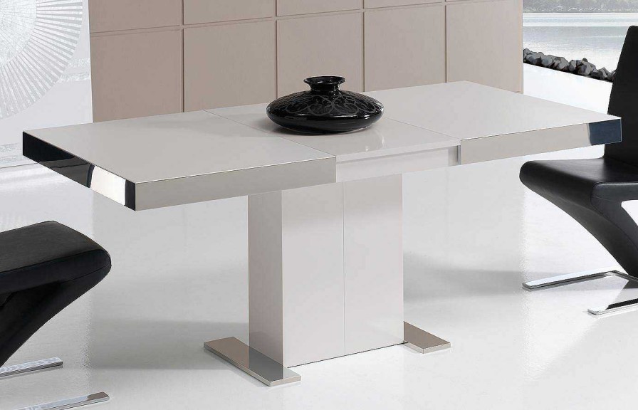 Comedor Indesan Mesas Extensibles Rectangulares | Mesa De Comedor Extensible Kaly Porcel Nico