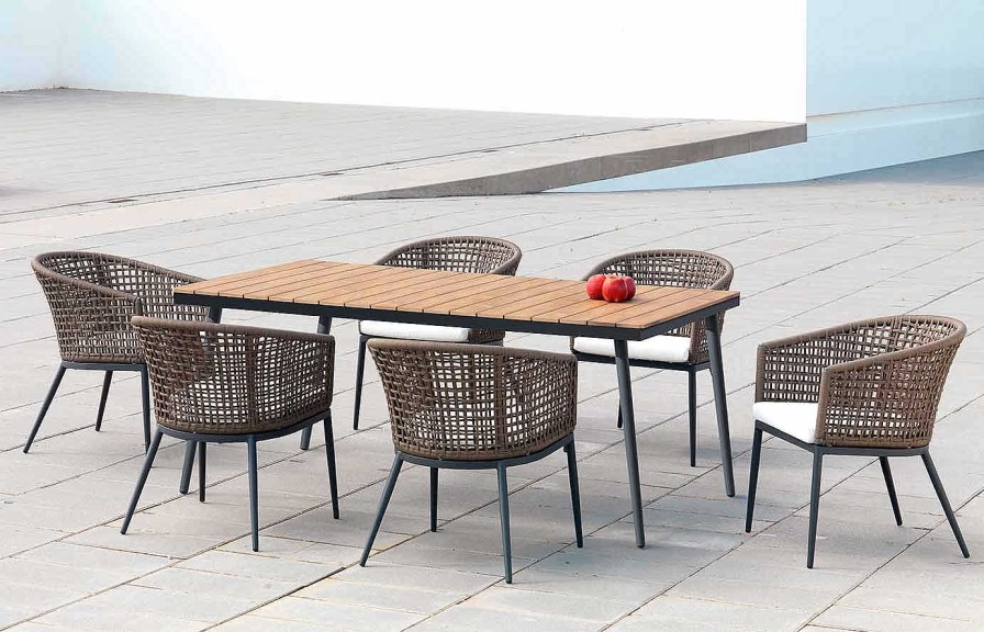 Exterior Arkimueble Mesas Comedor | Mesa De Comedor De Exterior Roma De Arkimueble