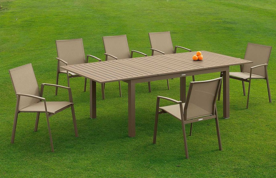 Exterior Arkimueble Mesas Comedor | Mesa De Comedor Extensible De Exterior Faro De Arkimueble