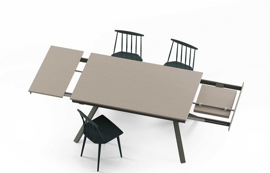 Comedor Baixmoduls Mesas Extensibles Rectangulares | Mesa De Comedor Extensible X De Baixmoduls