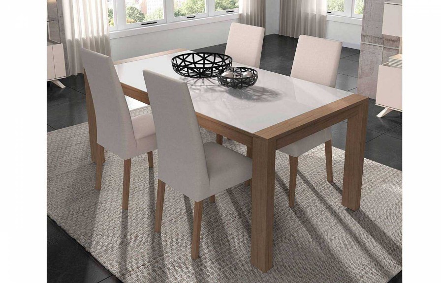 Comedor Dismobel Mesas Extensibles Rectangulares | Mesa Comedor New Nagare Mj09 De A.Brito