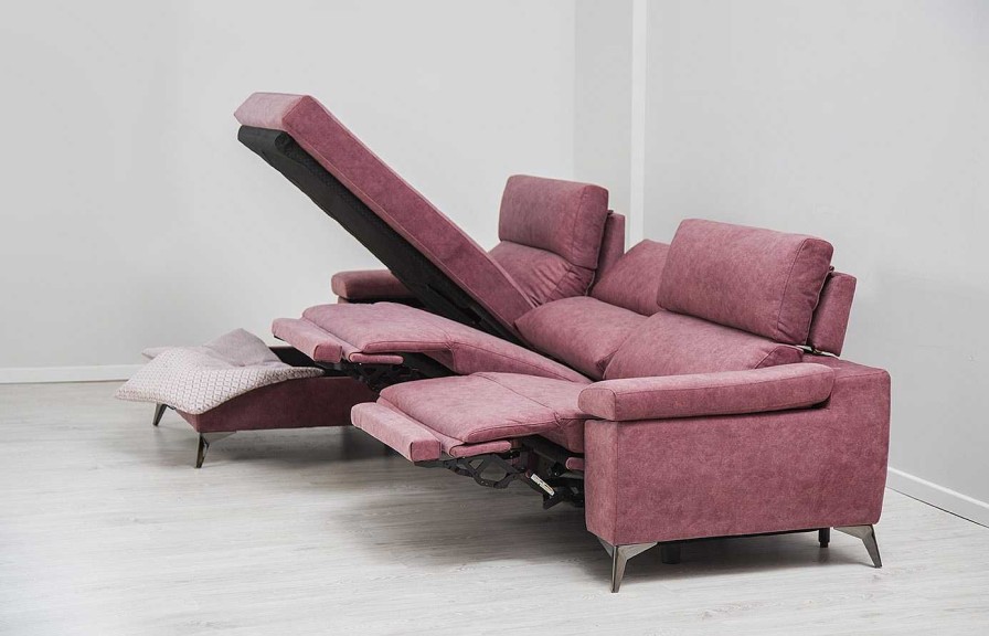 Sof S Y Sillones Dismobel | Sof Relax Con Chaiselongue Camila