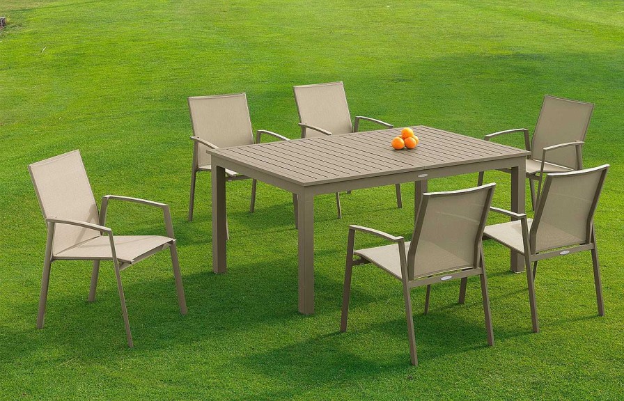 Exterior Arkimueble Mesas Comedor | Mesa De Comedor Extensible De Exterior Faro De Arkimueble