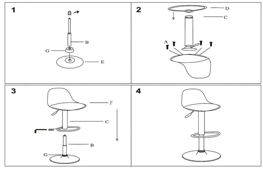 Comedor Dismobel Taburetes | Taburete Lieber Rojo