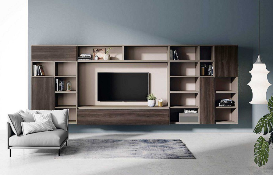 Sal N Dismobel | Composici N De Sal N, Estanter As, Mueble Tv Addliving Addbox 112 De Lagrama